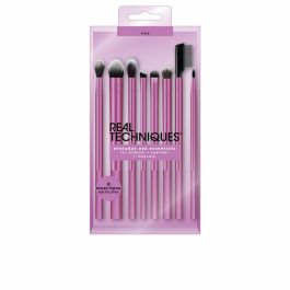 Real Techniques EVERYDAY EYE ESSENTIALS Lote Set 8 Pinceles Brochas Maquillaje Ojos Esenciales Vegano Cruelty Free Precio: 21.49999995. SKU: S0578279