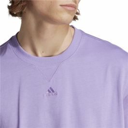 Camiseta de Manga Corta Hombre Adidas All Szn Morado