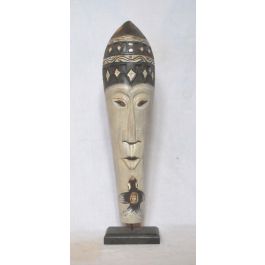 DKD Home Decor Decoracion Balines Natural Negro 10 x 78 x 19 cm