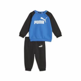 Chándal Mujer Puma Minicats Ess Raglan Negro