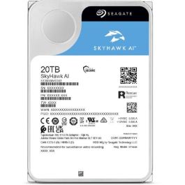 Seagate SkyHawk AI 16TB HDD SATA 6Gb/s 512MB Cache 3.5inch CMR Helium Video Vigilancia Optimizada