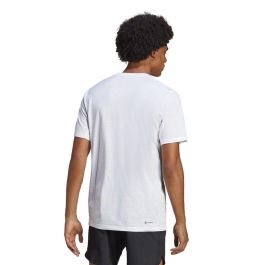 Camiseta de Manga Corta Hombre Adidas Train Essentials Blanco L