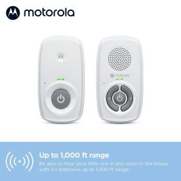 Motorola MOT5055374709993 Monitor de Audio para Bebés AM21 con Alcance 300m, Color Blanco