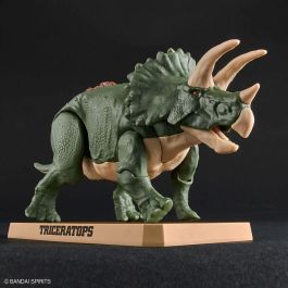 BANDAI HOBBY Maqueta Plannosaurus Triceratops Montaje Fácil Sin Herramientas