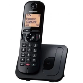 Panasonic Teléfono Inalámbrico KX-TGC250SPB Negro
