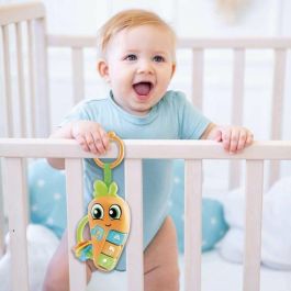 Lisciani Giochi LIS8008324109876 Sonajero Electrónico CAROTINA BABY Zanahoria con Melodías, Sonidos de Animales y Mordedor