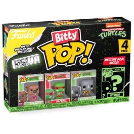 FUNKO Bitty POP! Pack 4 figuras Tortugas Ninja con Splinter y misteriosa, serie coleccionable de personajes de dibujos animados Precio: 12.68999963. SKU: B13735N6X9