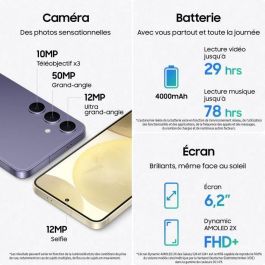 Smartphone Samsung SM-S921BZAGEUB 6,2" 8 GB RAM 256 GB Gris Smartphone Samsung SM-S921BZAGEUB 6,2" 8 GB RAM 256 GB Gris