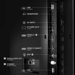 Smart TV Hisense 85E7Q 85 85" 4K Ultra HD LED HDR D-LED QLED