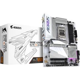 Gigabyte B650E AORUS ELITE X AX ICE Placa Base AMD B650 Socket AM5 ATX, DDR5, Wi-Fi 6E, Bluetooth 5.3 Precio: 201.50000046. SKU: B1726M3R2B