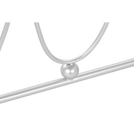 Consola Chic DKD Home Decor Blanco Plateado 35 x 78 x 115 cm Consola Chic DKD Home Decor Blanco Plateado 35 x 78 x 115 cm