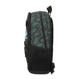 Mochila Escolar Nerf Game Negro 31 x 44 x 17 cm