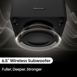 Barra de Sonido Hisense HT SATURN Negro