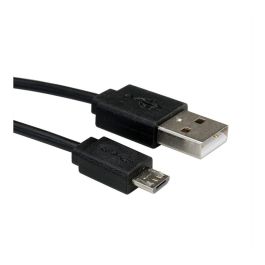 ROLINE 11.02.8317 Cable USB 2.0 A-Micro B, 1 Metro, Negro