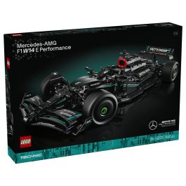 Lego Technic 42171 Mercedes-AMG F1 W14 E Performance Réplica de Coche de Carreras, Decoración de Escritorio