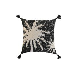 Cojín Home ESPRIT Negro Boho Palmera 45 x 5 x 45 cm Precio: 7.49999987. SKU: B14WZ7ZVW6