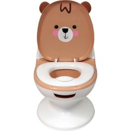 Orinal educativo para bebé BAMBISOL - Tapa y asiento abatible - Palanca de descarga Orinal educativo para bebé BAMBISOL - Tapa y asiento abatible - Palanca de descarga