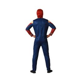 Disfraz de Superhéroe Araña Azul para Hombre Adulto Talla M-L - Incluye Máscara y Mono Disfraz de Superhéroe Araña Azul para Hombre Adulto Talla M-L - Incluye Máscara y Mono