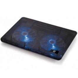 Conceptronic Soporte Base Refrigeración para Portátiles Hasta 15.6", 2 Ventiladores Silenciosos, Alimentación USB, Aleación de Aluminio Precio: 15.68999982. SKU: S7800556