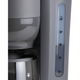 Domo DO754K Cafetera de filtro, 1.25 L, 10 tazas, Gris / Madera