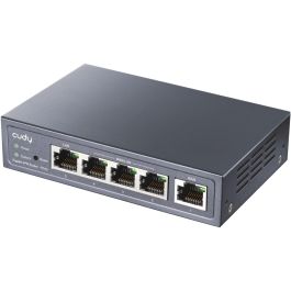 Cudy Router VPN Multi-WAN Gigabit, Puertos Ethernet RJ-45, Soporte IPSec, PPTP, L2TP, OpenVPN, WireGuard, Zerotier, Cortafuegos, Gris