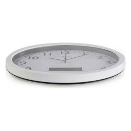 Reloj de Pared Versa 18560239 Blanco Plástico Minimalista 4 x 35 x 35 cm Reloj de Pared Versa 18560239 Blanco Plástico Minimalista 4 x 35 x 35 cm