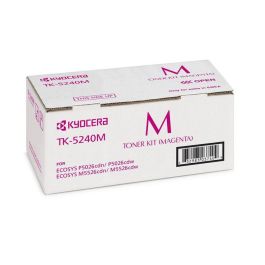 Kyocera TK-5240M Magenta Tóner Original Rendimiento 3.000 Páginas para ECOSYS M5526cdw M5526cdn P5026cdn P5026cdw