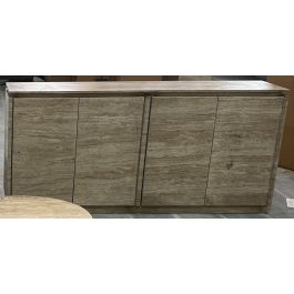 DKD Home Decor Buffet Madera Mármol Travertino Natural 180 x 40 x 85 cm Precio: 1799.50000043. SKU: B1AKD5WQY9