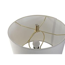 Lampara Sobremesa Glam DKD Home Decor Blanco Dorado 30 x 60 x 30 cm Lampara Sobremesa Glam DKD Home Decor Blanco Dorado 30 x 60 x 30 cm