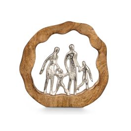 Giftdecor Soporte Decoración Familia Plateado 25x23x3.5 cm (6 Unidades) Giftdecor Soporte Decoración Familia Plateado 25x23x3.5 cm (6 Unidades)