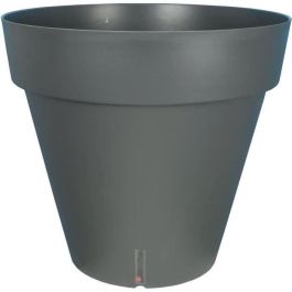 Jardinera redonda RIVIERA LOFT - Plástico - Diámetro 30 cm - Gris Precio: 30.50000052. SKU: B142CNWD5T