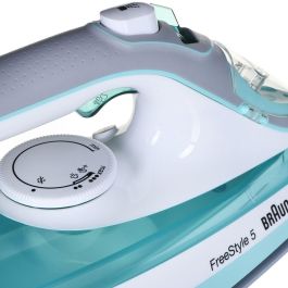 Braun TexStyle 3 SI 5017 GR Plancha a vapor Suela de cerámica 2700 W Gris, Turquesa, Blanco Precio: 67.50000004. SKU: B1JNPFXS3Y