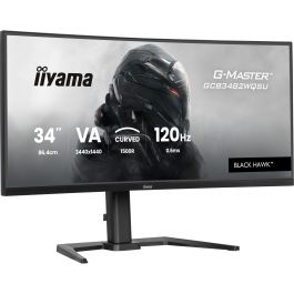 Iiyama G-MASTER GCB3482WQSU-B1 Monitor Curvo 34", 120Hz, 3440x1440, HDR400, FreeSync Premium Precio: 300.49999947. SKU: B19RJAXY3P
