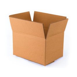 Caja Para Embalar Q-Connect Americana Ultrarresistente Carton Reciclado Canal Doble 7 mm Color Kraft 304x150x217 mm