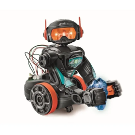 Clementoni Robot Evolution 2.0 para montar y programar CLE8005125527373 - 4 modos de juego - Made in Italy