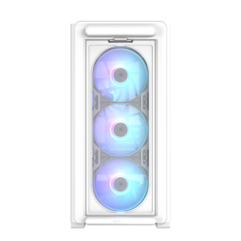 Asus A23 PLUS TG ARGB WHITE - Torre PC Blanco, micro ATX/Mini-ITX, 3x120mm Ventiladores, Ref. 90DC00K3-B19010 Precio: 108.49999941. SKU: B1F59XJ94Y