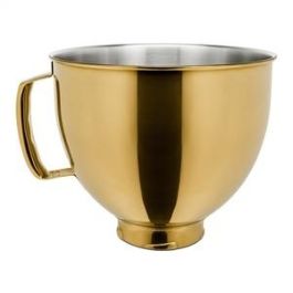 Kitchenaid Bol Acero Inoxidable 4.8 Litros Dorado Radiante con Asa