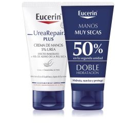 Eucerin Urearepair Plus Crema de Manos con 5% Urea, Hidratante para Piel Seca, 2x75 ml Precio: 9.99782828. SKU: S05101429
