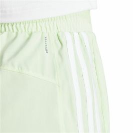Pantalón Corto Deportivo Adidas Essentials Pacer Woven High Verde Verde Claro