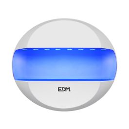 Edm Atrapa insectos led con placa adhesiva 5W, 33.5x12x29.5cm, luz ultravioleta, interior