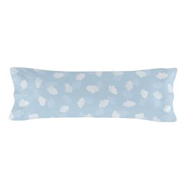 Juego de funda nórdica HappyFriday Basic Kids Azul Cama de 80/90 2 Piezas