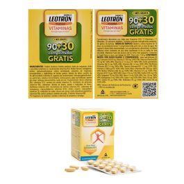 Leotron Vitaminas 90 Cápsulas + 30 Cápsulas Gratis