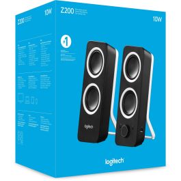 Logitech Z200 Altavoces 2.0 Midnight