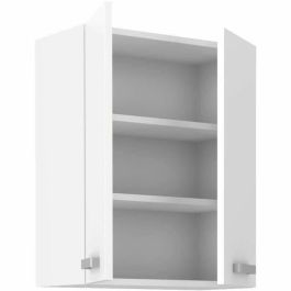 ATLAS Unidad alta con 2 puertas - Decoración blanca - L60 cm ATLAS Unidad alta con 2 puertas - Decoración blanca - L60 cm