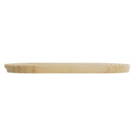 DKD Home Decor Tabla Cortar Basicos Bambu Natural 15 x 1.6 x 29.2 cm
