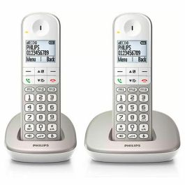 Teléfono Inalámbrico Philips XL4902S/34/ Pack DUO/ Plata Precio: 82.79000048. SKU: B1J6Z6X3Z6