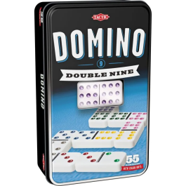 Tactic Dominó Doble 9 - Juego de Mesa Táctico - TAC6416739539140 - A partir de 7 años