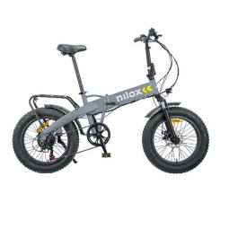 Bicicleta Eléctrica Nilox J4 PLUS 20X4P Gris 250 W 13000 mAh 20" Bicicleta Eléctrica Nilox J4 PLUS 20X4P Gris 250 W 13000 mAh 20"