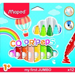 Rotulador Fibra Maped Color´Peps Early Age Jumbo Estuche De 12 Precio: 6.69000046. SKU: B189T8R4ZZ