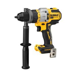 DeWALT DCD999NT-XJ Taladro de Pistola con Percusión 18V, 2250 RPM, Máx. 55mm Madera/13mm Piedra, Par 126Nm, Incluye Funda y Empuñadura Adicional, Negro/Plata/Amarillo